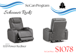 Schooner Rocks - LED Power Recliner image 1